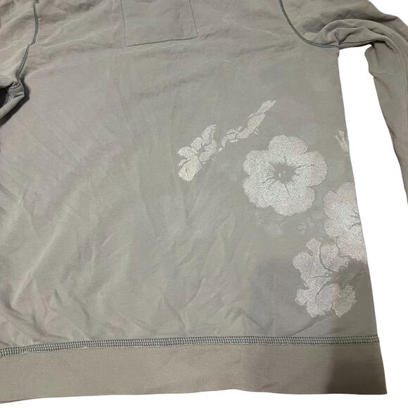 Hollister Gray Zip Up Hoodie Size Large - Picture 2 of 4